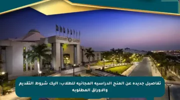 تفاصيل جديدة عن المنح الدراسية المجانية للطلاب: إليك شروط التقديم والأوراق المطلوبة